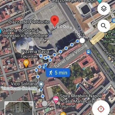 Palizzi'S Home Behind Plebiscite Square Nápoles Exterior foto