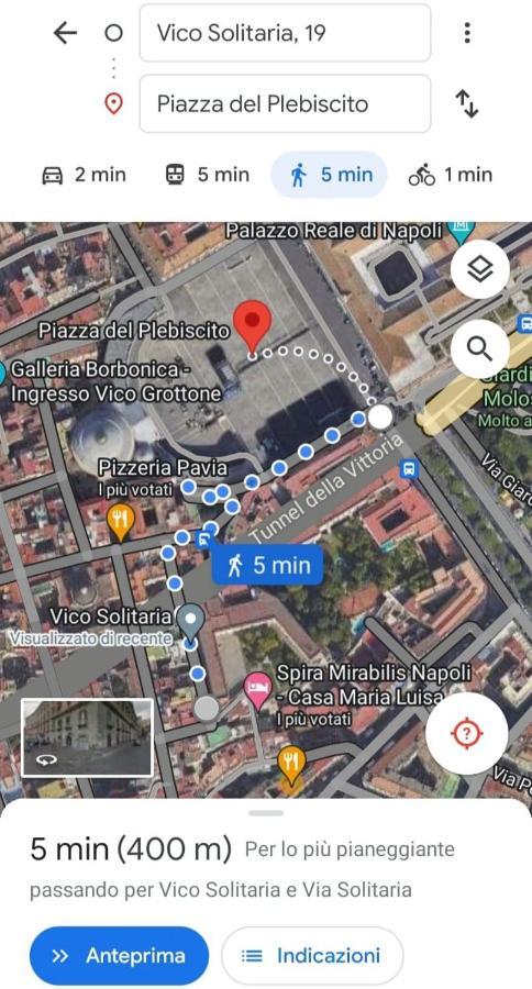 Palizzi'S Home Behind Plebiscite Square Nápoles Exterior foto